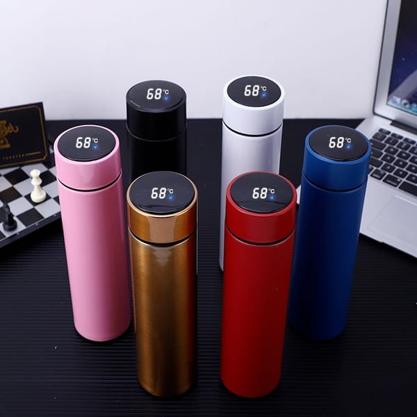 Temperature Display Thermos Water Bottle (Hot & Cold) | 500 ML